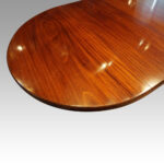 Edwardian circular extending dining table - Image 3