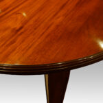 Edwardian circular mahogany dining table - Image 17