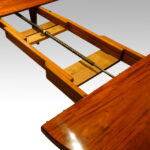 Edwardian circular mahogany dining table - Image 18