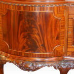 Edwardian mahogany bow-end display cabinet NOW SOLD - Image 4