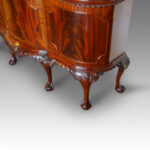 Edwardian mahogany bow-end display cabinet NOW SOLD - Image 10