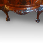 Edwardian mahogany bow-end display cabinet NOW SOLD - Image 9