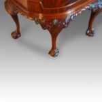 Edwardian mahogany bow-end display cabinet NOW SOLD - Image 7