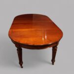 Edwardian mahogany circular dining table - Image 9