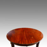 Edwardian mahogany extending dining table - Image 7