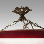Edwardian cameo glass hanging ceiling fitting - Image 3
