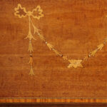 Edwardian inlaid bureau bookcase - Image 5