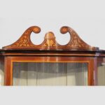 Edwardian inlaid display cabinet - Image 3