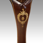 Edwardian inlaid duet stool - Image 7