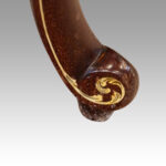 Edwardian inlaid duet stool - Image 8