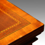 Edwardian inlaid 3 tier revolving  bookcase SOLD - Image 7