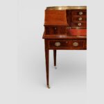 Edwardian Inlaid Mahogany Carlton House Desk by Maple & Co - Image 11