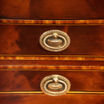 Edwardian Inlaid Mahogany Carlton House Desk by Maple & Co - Image 10