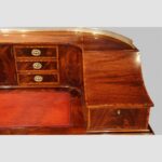 Edwardian Inlaid Mahogany Carlton House Desk by Maple & Co - Image 4