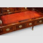 Edwardian Inlaid Mahogany Carlton House Desk by Maple & Co - Image 2