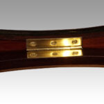 Edwardian inlaid mahogany curio table - Image 7