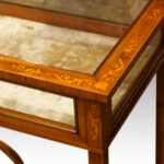 Edwardian inlaid mahogany curio cabinet Now Sold - Image 8
