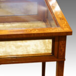Edwardian inlaid mahogany curio cabinet Now Sold - Image 6