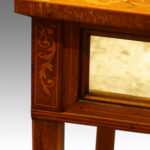 Edwardian inlaid mahogany curio cabinet Now Sold - Image 5
