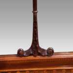 Edwardian inlaid mahogany display cabinet - Image 8