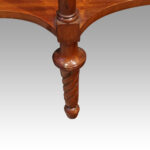Edwardian inlaid mahogany display cabinet - Image 5