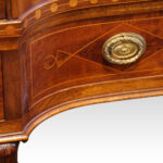 Edwardian inlaid mahogany display cabinet - Image 3