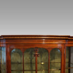 Edwardian inlaid mahogany display cabinet - Image 2