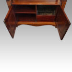 Edwardian inlaid mahogany dumb waiter - Image 8