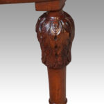 Edwardian inlaid mahogany kidney desk - Image 3