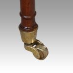 Edwardian inlaid mahogany kidney desk - Image 4