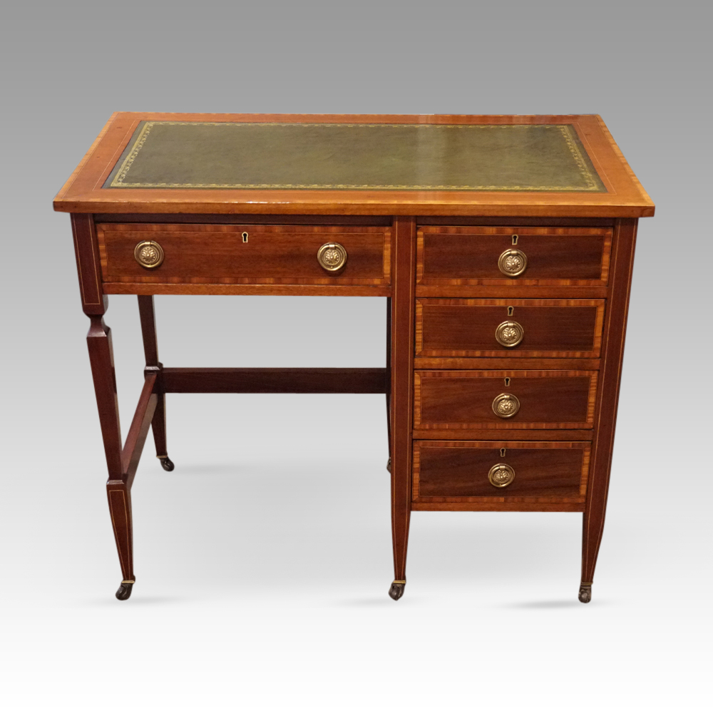 Edwardian-inlaid-mahogany-ladies-desk.jpg Edwardian inlaid mahogany desk - Image 1