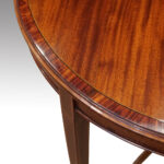 Edwardian inlaid mahogany occasional table - Image 5