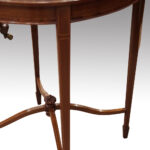 Edwardian inlaid mahogany occasional table - Image 4