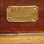 Edwardian inlaid mahogany pedestal desk  - Image 8