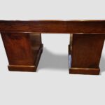 Edwardian Inlaid Mahogany Pedestal Desk - Image 5