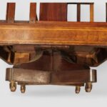 Edwardian inlaid revolving bookcase - Image 3