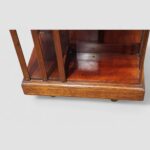 Edwardian inlaid revolving bookcase - Image 6