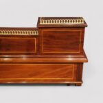 Edwardian inlaid mahogany writing table - Image 6
