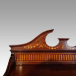 Edwardian inlaid music cabinet - Image 8