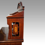 Edwardian inlaid music cabinet - Image 7