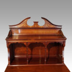 Edwardian inlaid music cabinet - Image 2