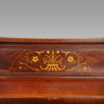 Edwardian inlaid open bookcase - Image 2