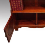 Edwardian inlaid open bookcase - Image 6