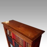 Edwardian inlaid open bookcase - Image 2