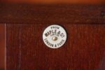Edwardian inlaid revolving bookcase - Image 5