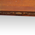Edwardian inlaid rosewood envelope card table - Image 14