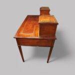 Edwardian inlaid satinwood writing table - Image 4