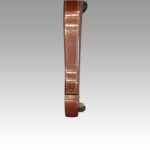 Edwardian inlaid mahogany cheval mirror - Image 7