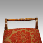 Edwardian inlaid piano stool - Image 4