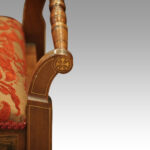 Edwardian inlaid piano stool - Image 5